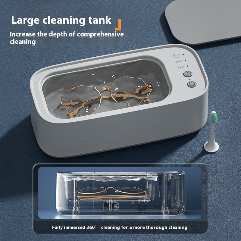 Portable Ultrasonic Glasses Cleaner