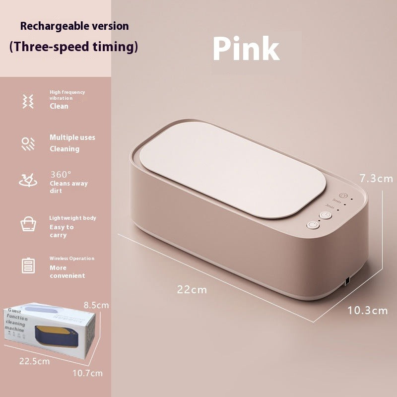 Portable Ultrasonic Glasses Cleaner
